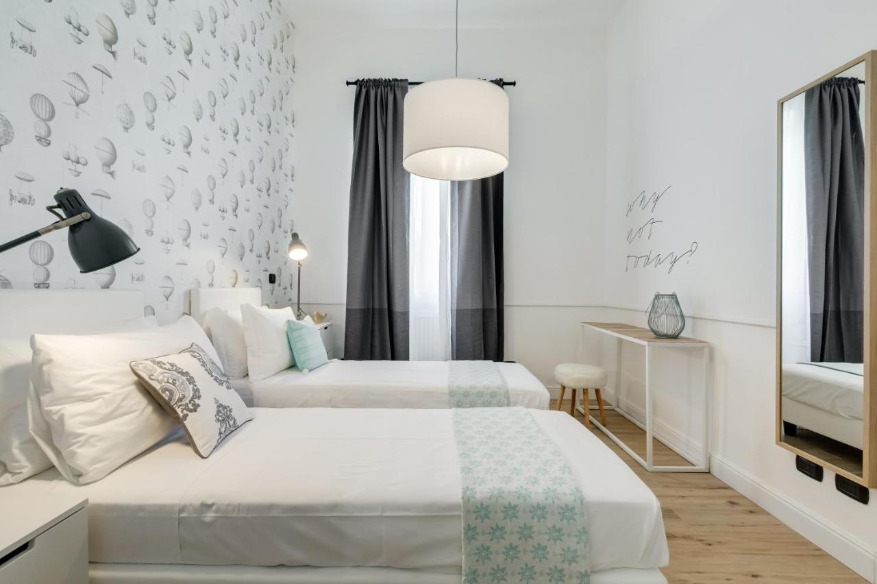 Bmga L Glam Industrial 3-Bed Apartment In Termini 로마 외부 사진