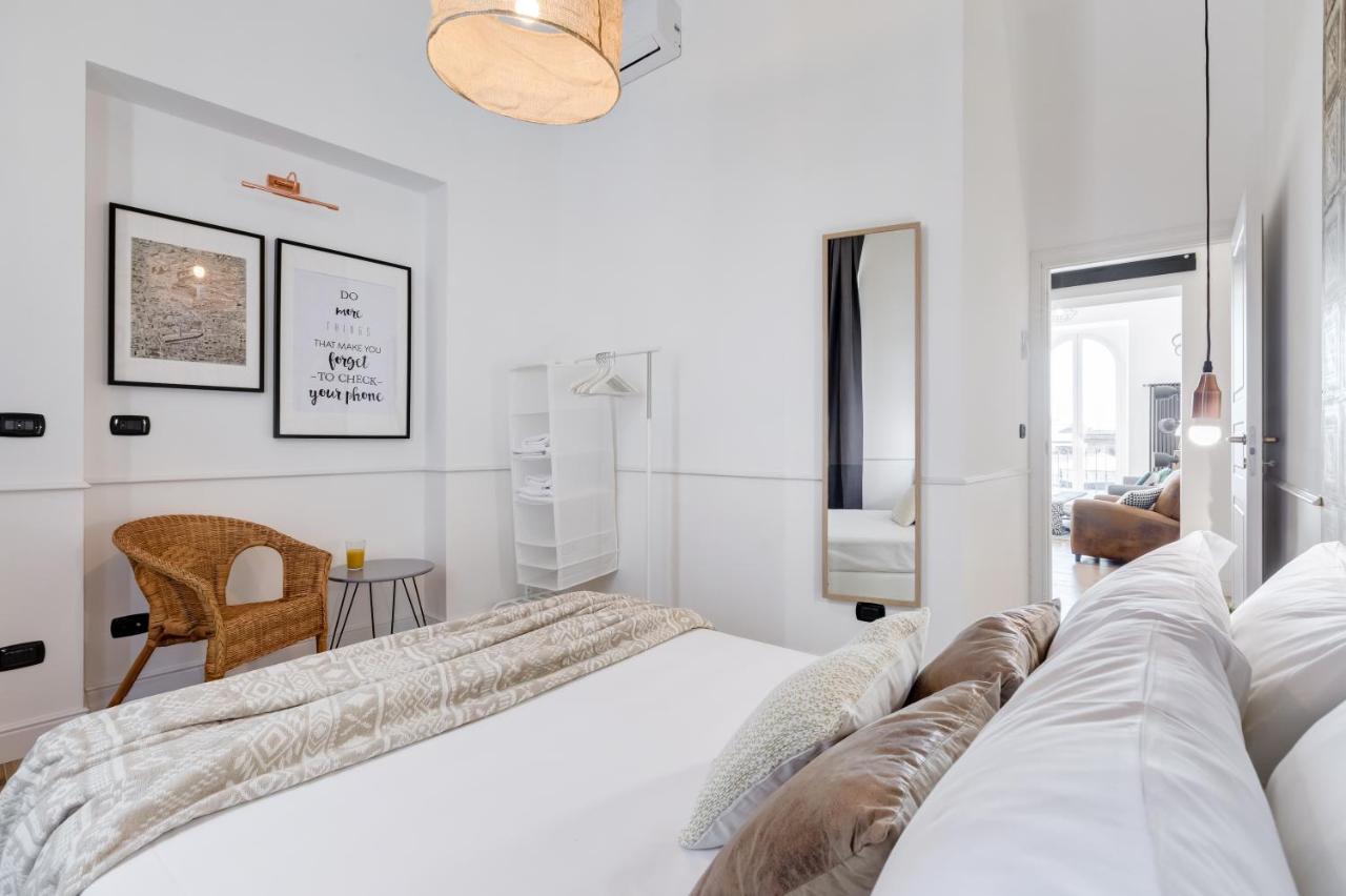 Bmga L Glam Industrial 3-Bed Apartment In Termini 로마 외부 사진