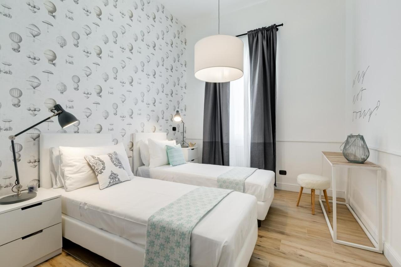 Bmga L Glam Industrial 3-Bed Apartment In Termini 로마 외부 사진