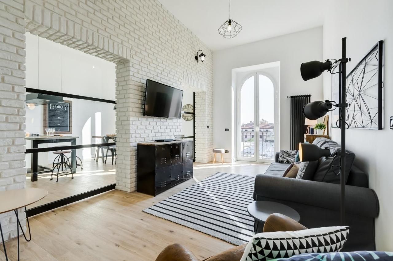 Bmga L Glam Industrial 3-Bed Apartment In Termini 로마 외부 사진